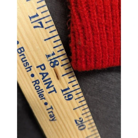 Vintage Middlebrook Park Sweater Red Holiday Ugly Sweater Grandma Core Size M - Picture 11 of 13
